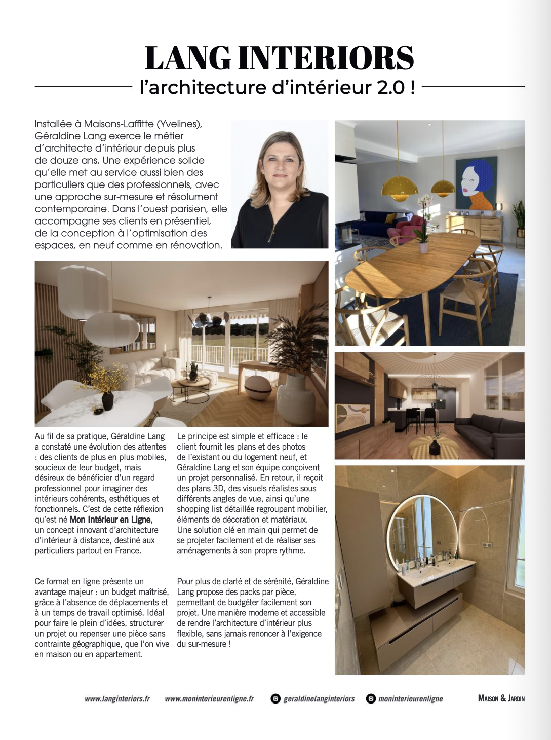 Photo d'un écran d'ordinateur avec le plan d'une maison pour concevoir le plan 3D. Mon intérieur en ligne.fr